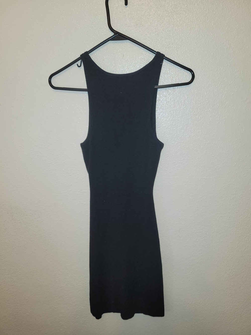Aritzia Wilfred Free Open Midriff Dress in Black Size Medium - Picture 4 of 5
